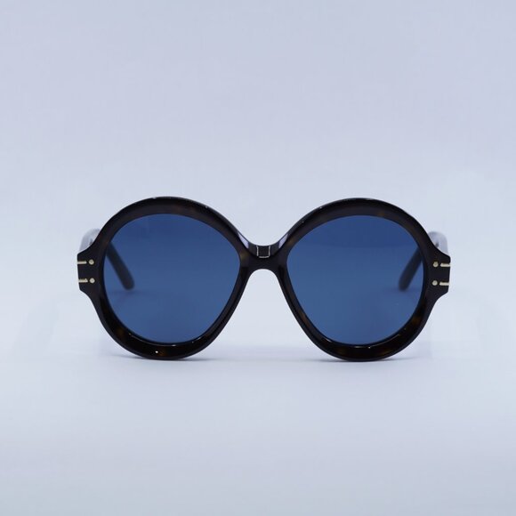 Dior DIORSIGNATURE R1U 20B0 Sunglasses Havana Frame, Blue Lenses - Lowest Price! main image 11